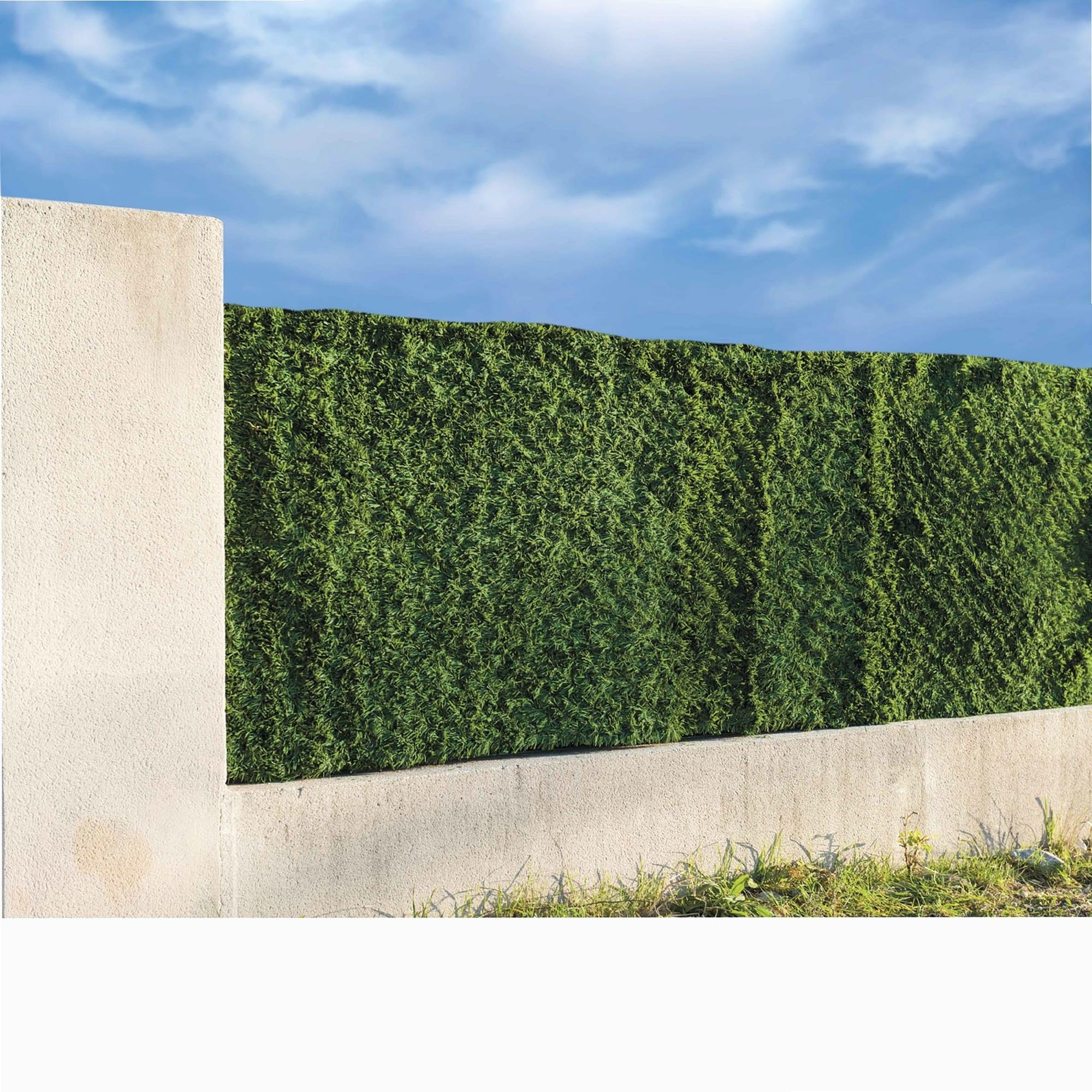 WERKA PRO Haie Artificielle Verte 1,5 x 3m, Vert