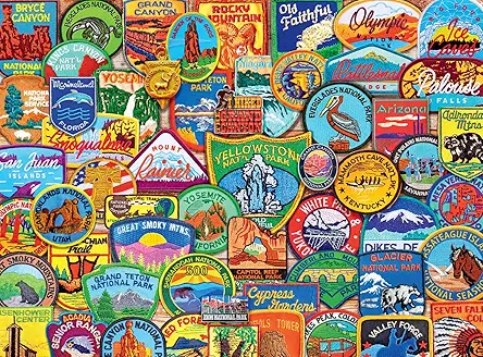 Buffalo Games National Park Patches - 1000 Piece...