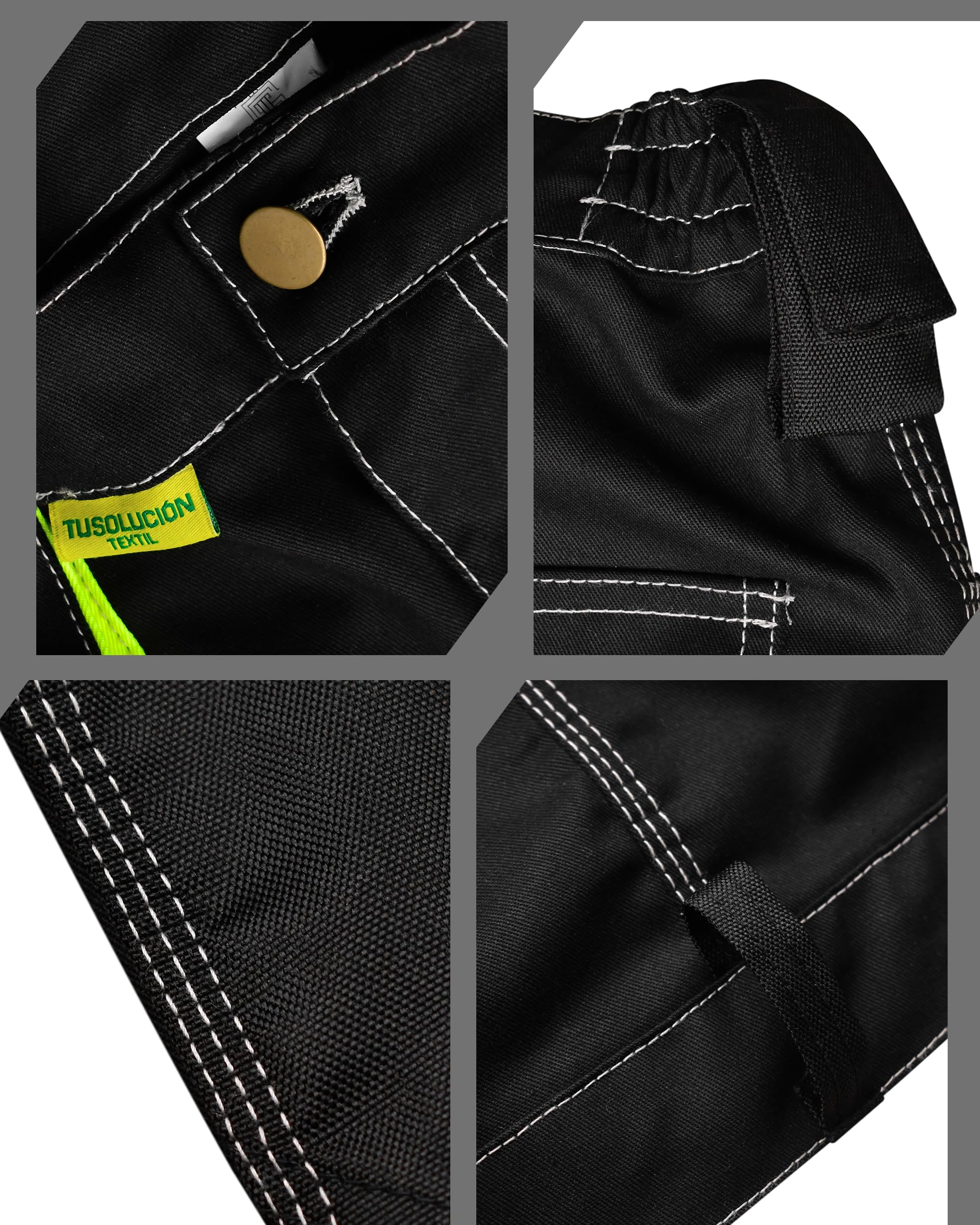 Pantalón de Trabajo para Hombre - Pantalon Cargo para trabajar - Multibolsillos - Bolsillos de las Rodilleras ,pantalo multibolsill obra,pantalon contrucion,pantalon resistente