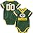 NFL Green Bay Packers Baby-Boy Dazzle Bodysuit, Team Color, 6-12 Months (138781160PKR612-308)