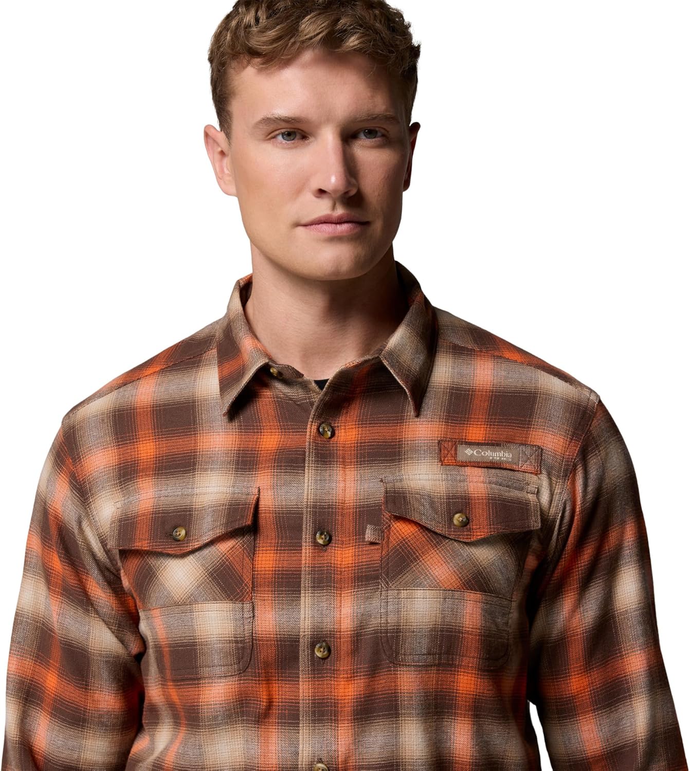 Columbia Men's Roughtail Stretch Flannel Long Sleeve