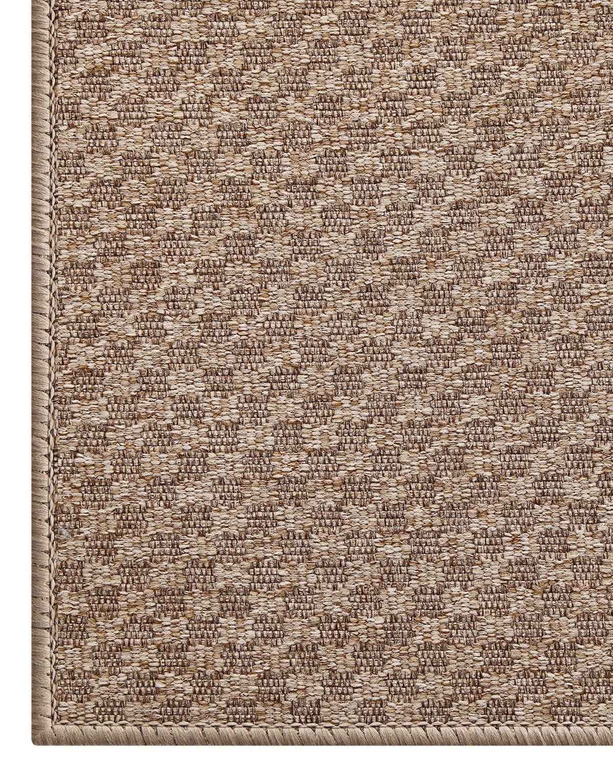 COLOR&GEOMETRY Wycieraczki do drzwi wejściowych, cienkie, antypoślizgowe, chłonne, do wczesztymy, 44 x 76 cm, khaki
