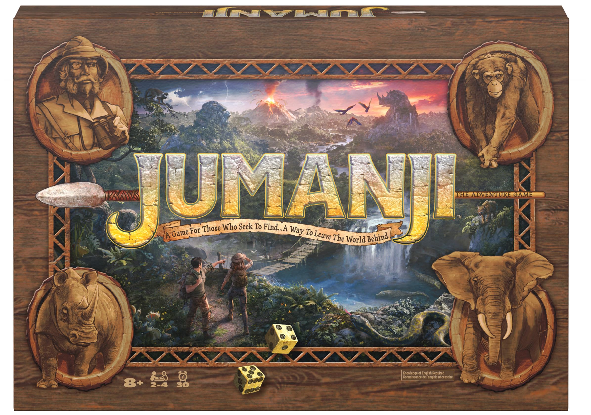 Spin Master Games Jumanji 30th Anniversary Edition Board Game