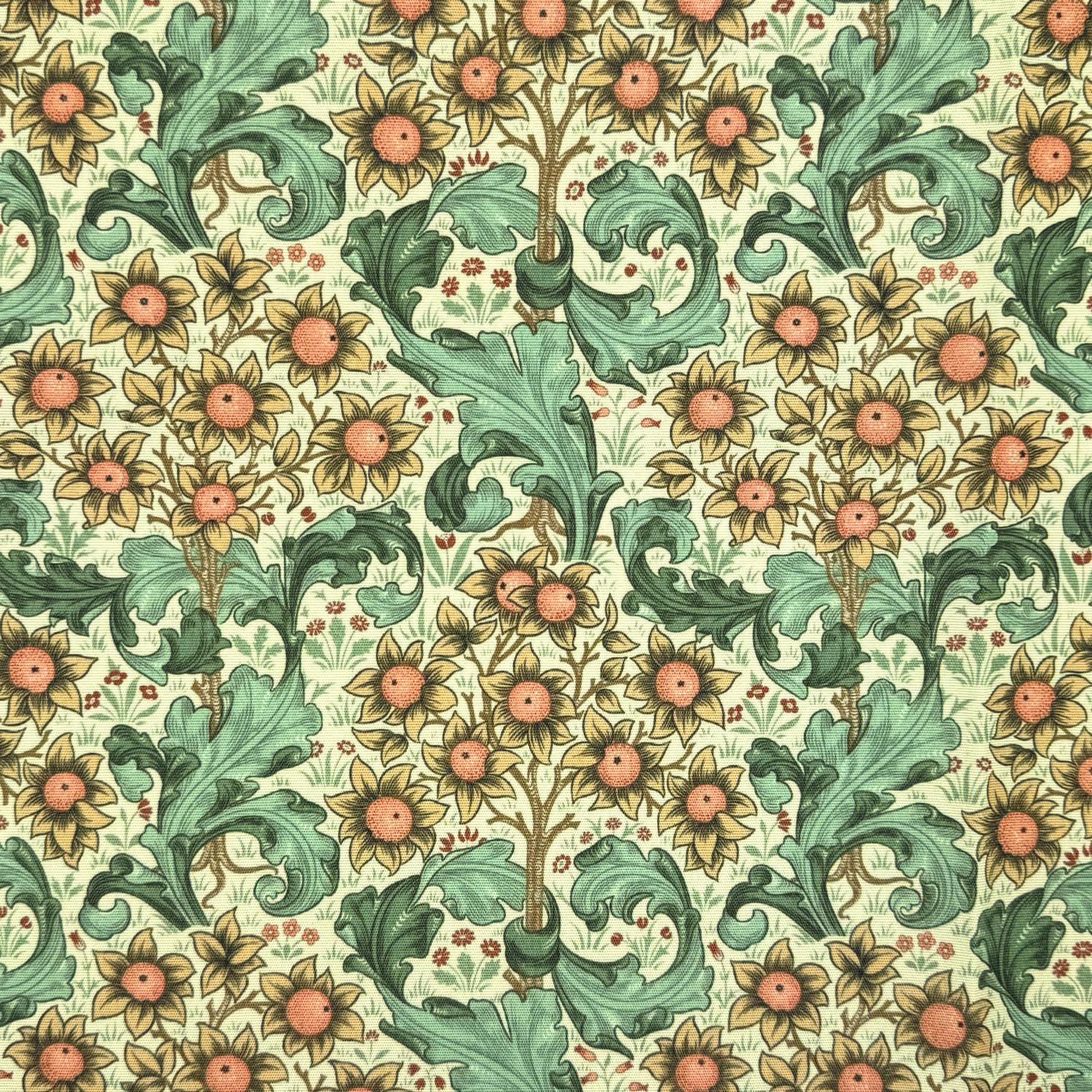 William Morris Water Repellant Outdoor Fabric Durable & UV Resistant 150cm Wide - COD037 - Orchid Buttercup - ONE METRE