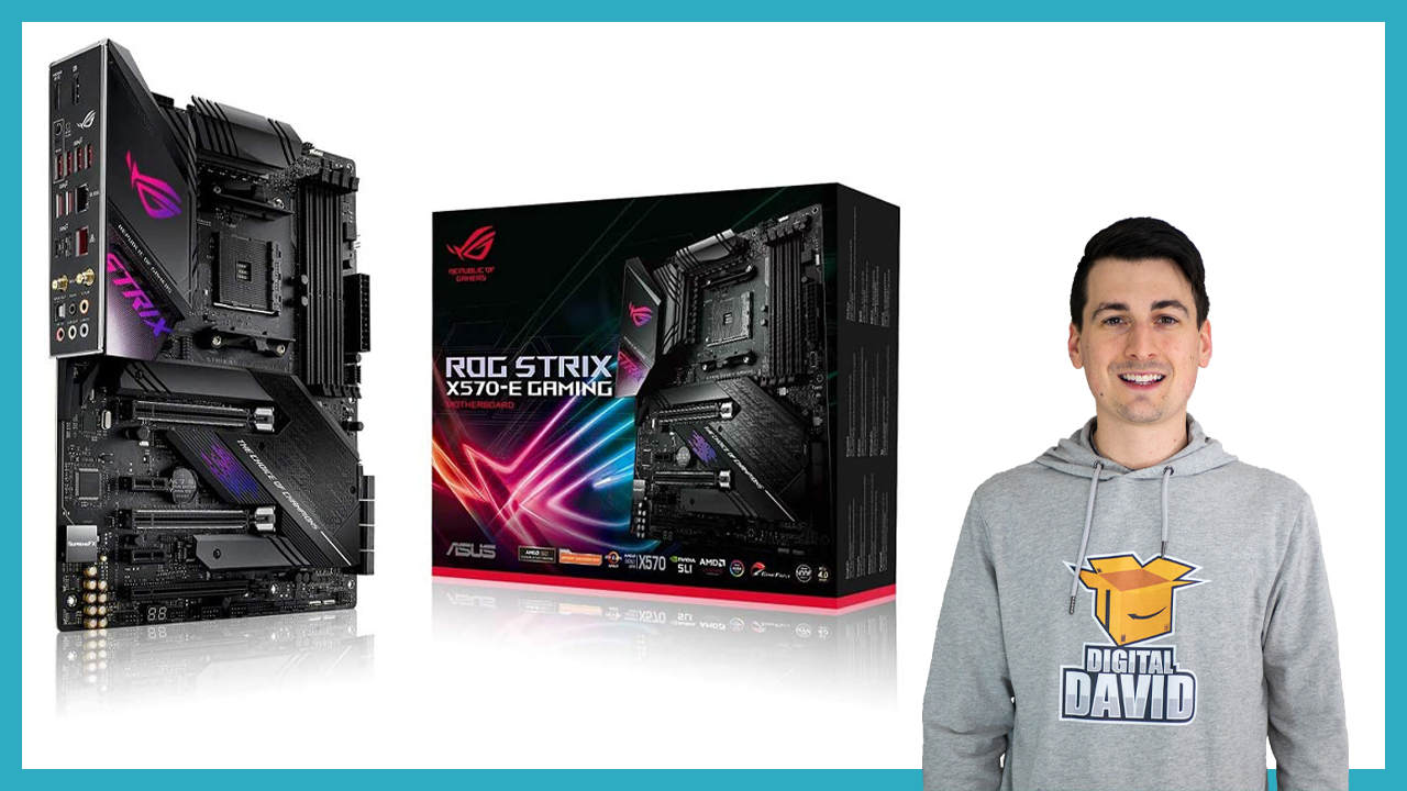 Watch ASUS ROG Strix X570-E Gaming ATX Motherboard PCIe 4.0 RGB on 