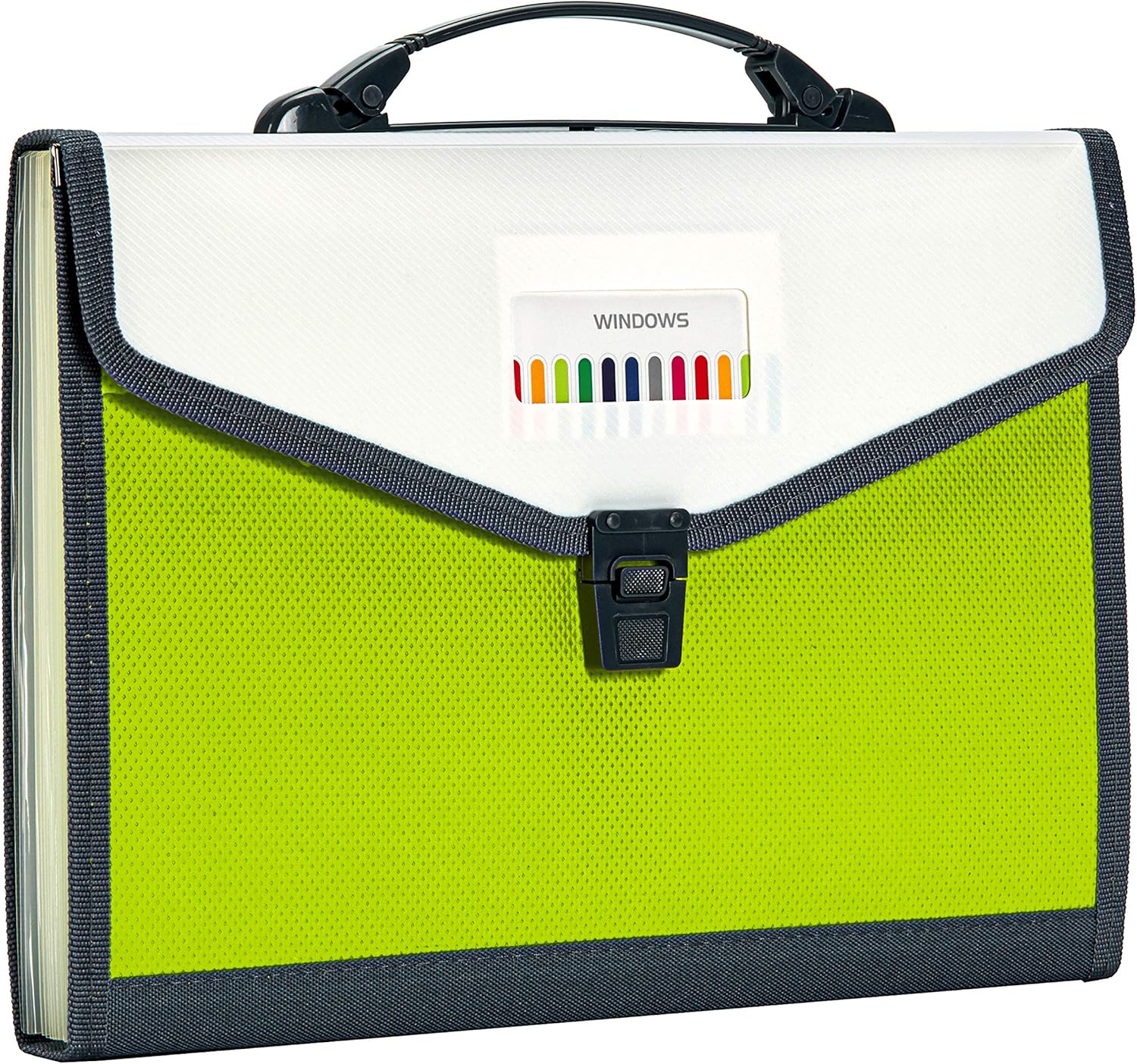 FANWU 13 Pockets Expanding File Folder Accordion File with Handle