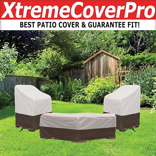 Miniatura 6 de 24x24x36 a prueba de rayos UV impermeable muebles Patio cubierta 24L x 24W x 36H respirable a prueba de polvo sofá mesa silla almacenamiento bar