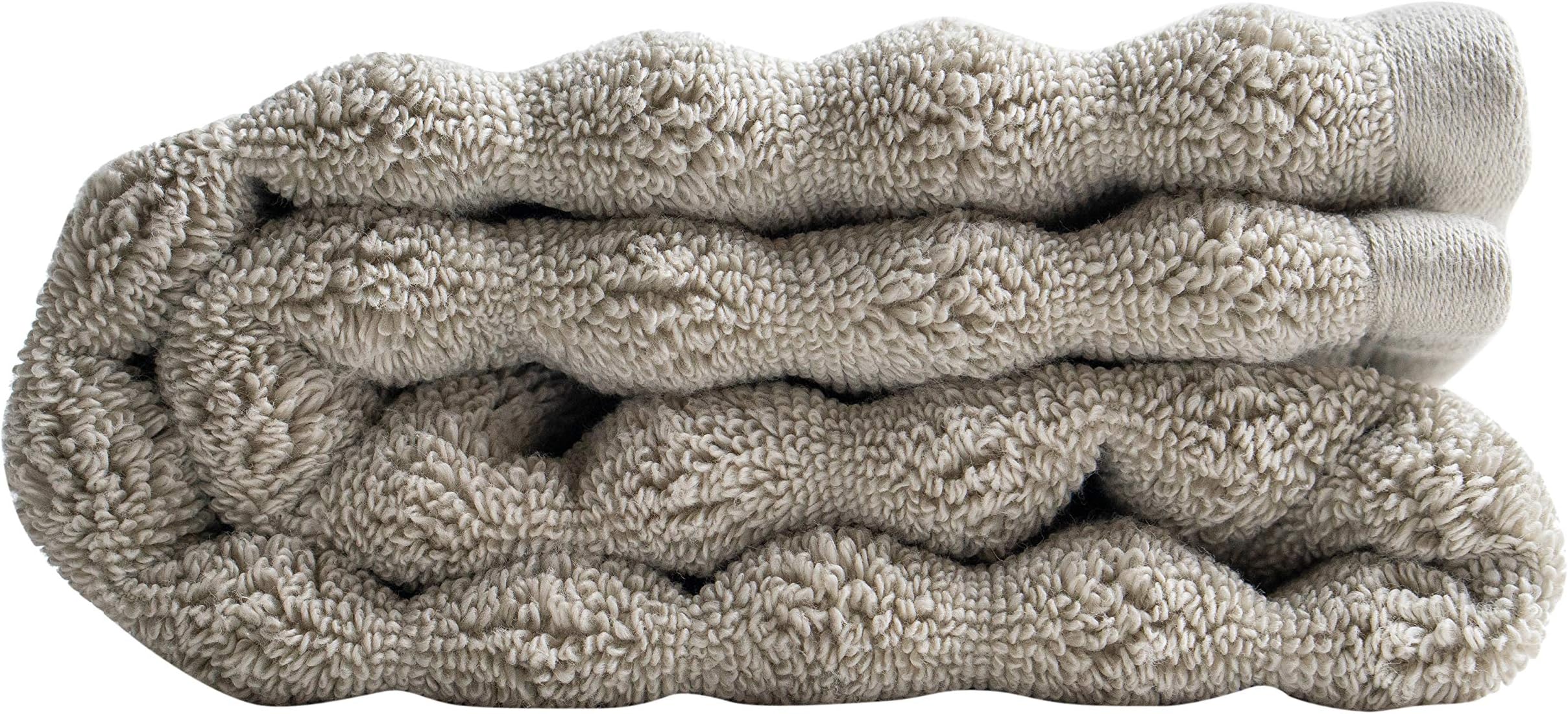 Nutrl Home by Ravel Classic Hand Towel - 100% Supima Cotton (Dune Brown, 30 x 20 Inch) Premium Luxury Finger Towels
