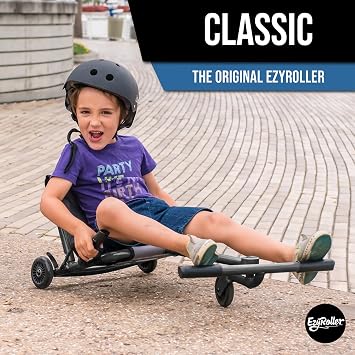 Ezyroller Classic Ride On Toy for Kids Ages 3-12+, Ideal Weight 35-100 lbs