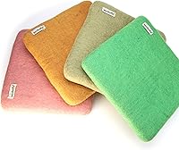 Vista 2 de Woolbuddy Almohadilla de Fieltro con Aguja – Alfombrilla de Lana Beige 10x10x1.5 – Base Alternativa de Espuma para Manualidades de Fieltro 3D