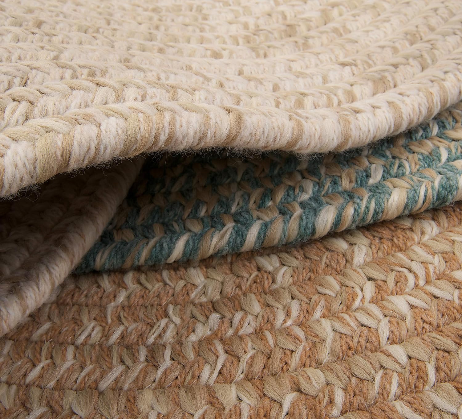 Colonial Mills Tremont Round Area Rug, 6 by 6-Feet, Natural