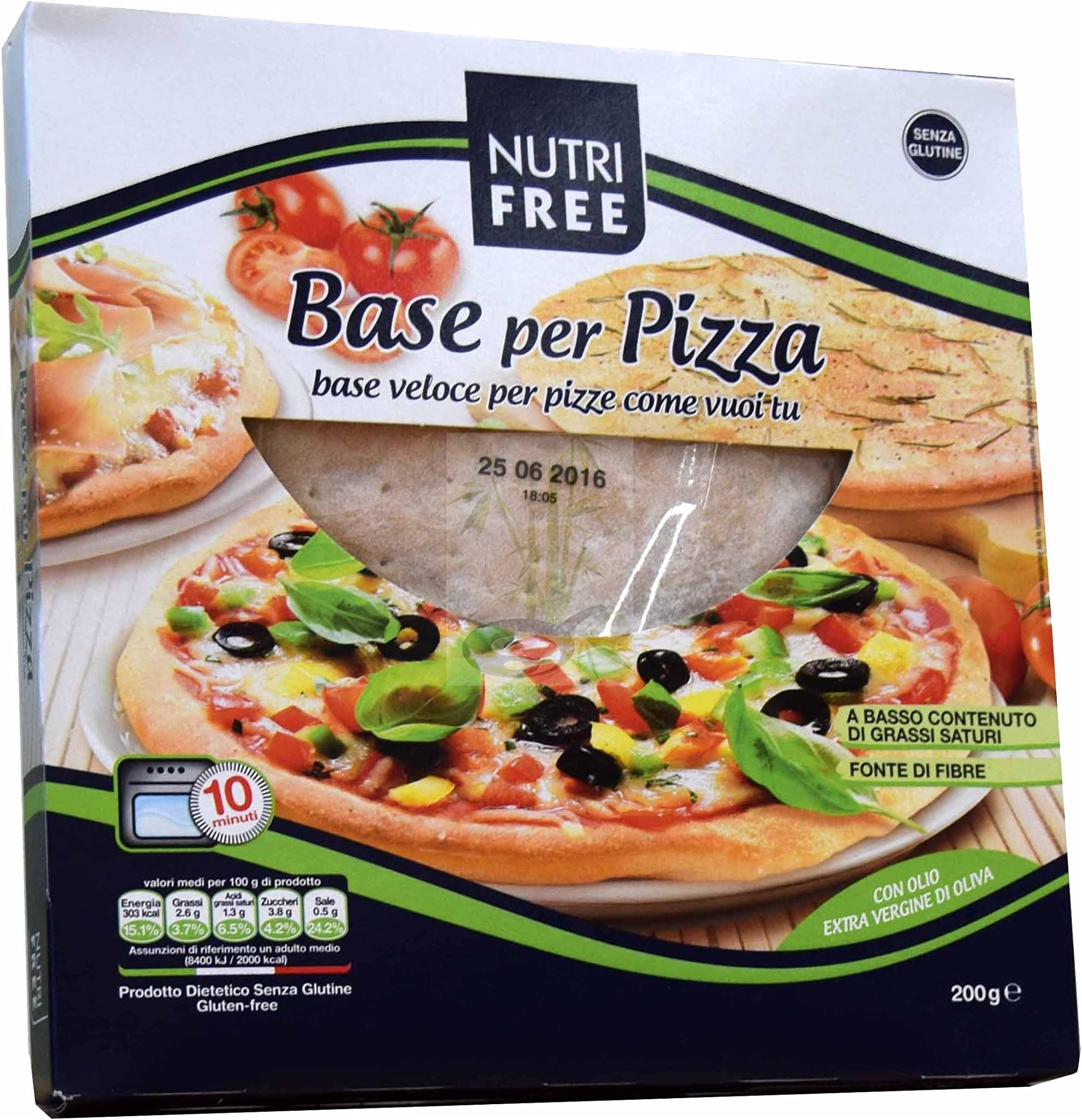 Nutrifree Base Pizza Base To Fast For Pizzas How will You 260g