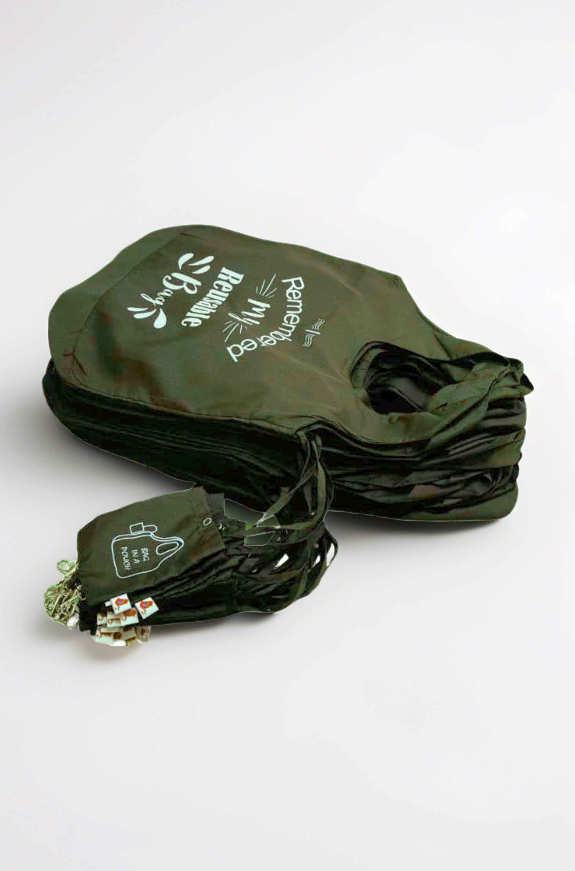 Foldable Reusable Polyester Bags for Shopping and Daily Essentials | Stylish Designer Tote and Shopper Bag | Compact, Lightweight, and Eco-Friendly with 12Kg Capacity