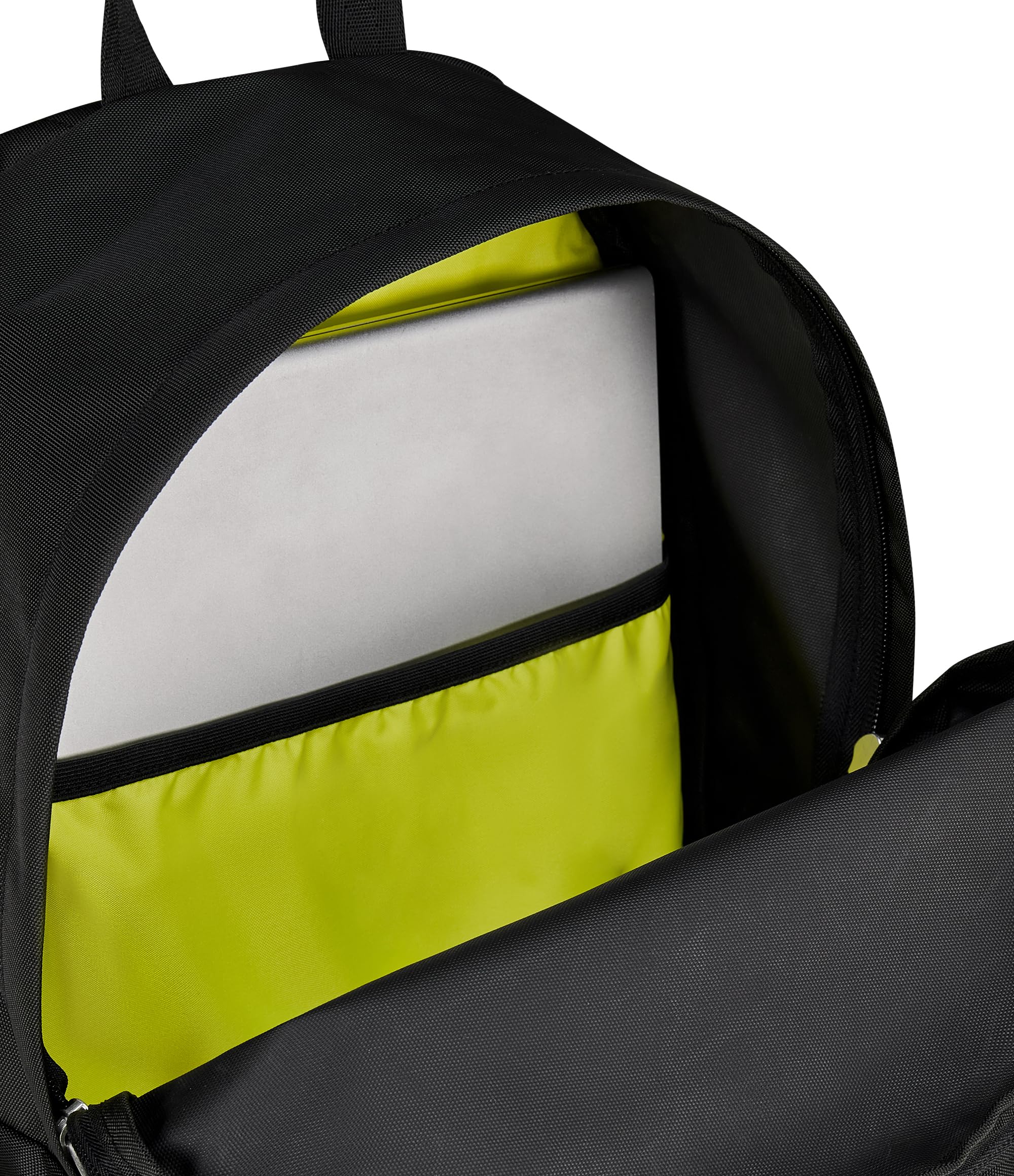 Seven Zaino Scuola TECH LINE, Monoscomparto, Nero, 23 L, Tasche multifunzione, Tasca frontale, Scomparto interno porta pc ablet, Scuola media e superiore, Per bambini e ragazzi