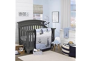 Nautica Nautical Adventure 4-Piece Crib Bedding Set: Sailing the Seas in Style