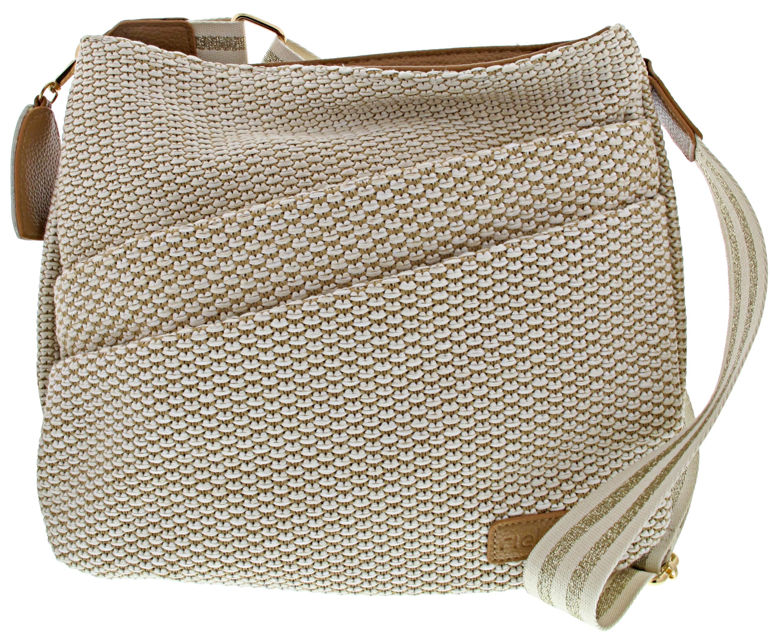 Rieker Women H1004 Shoulder Bag, Beige, S