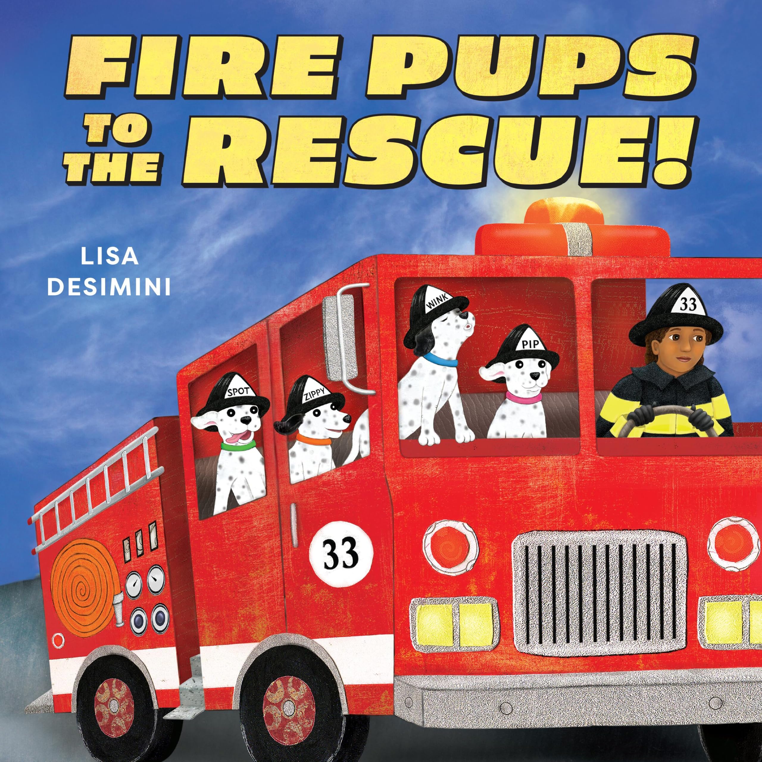 Fire Pups to the Rescue!. Desimini, Desimini, 9780316576871 Free Shipping**