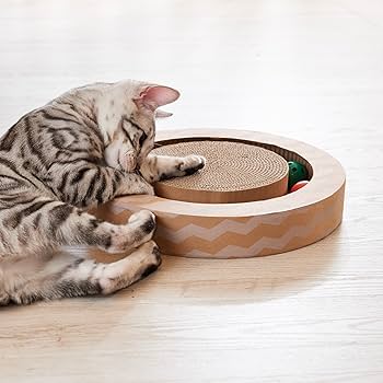 Amazon | ミュー (mju:) 猫用おもちゃ ニャンコロビー サークル
