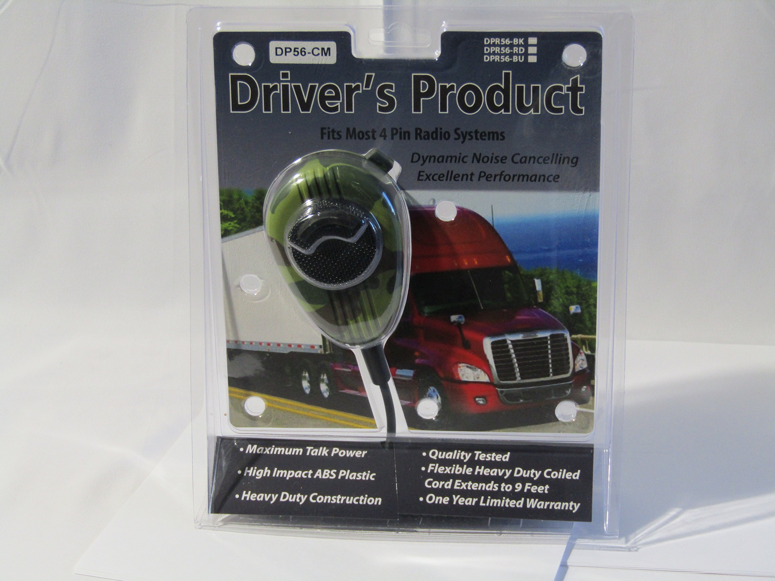 Pro Trucker Driver's Product Camo Camouflage Noise Cancelling 4-Pin CB Radio Microphone 4 Pin Mic