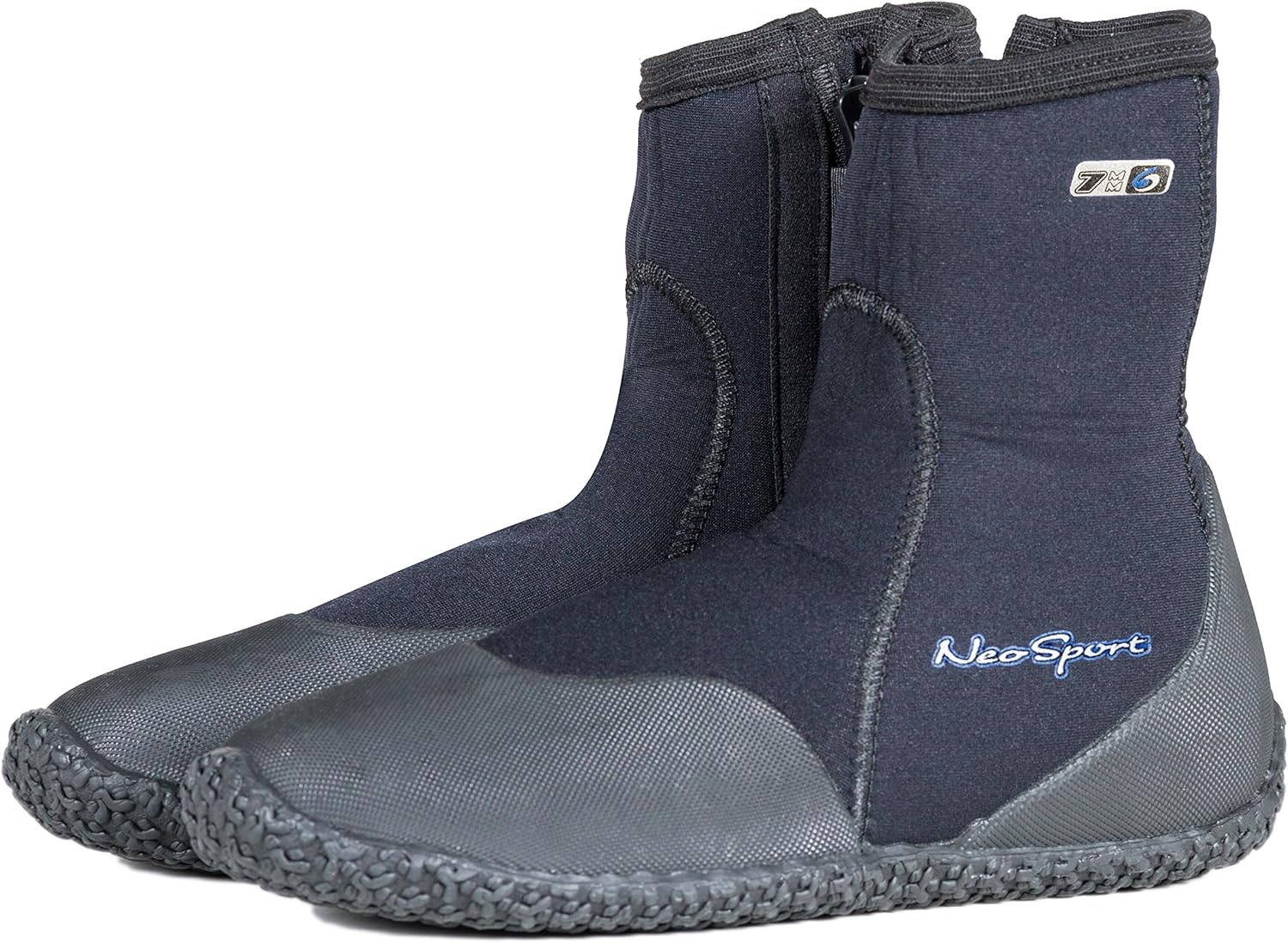 NeoSport Wetsuits Premium Neoprene 7mm Hi Top Zipper Boot