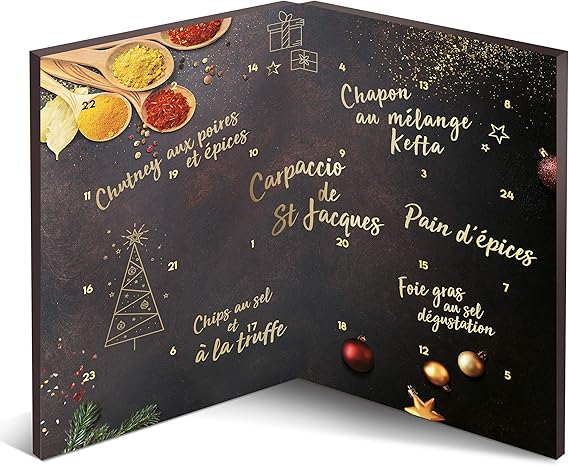 Calendrier De L Avent 2023 Fromage Calendrier De L'avent Des Épices En Sachets Le Comptoir Colonial :  Amazon.fr: Cuisine Et Maison