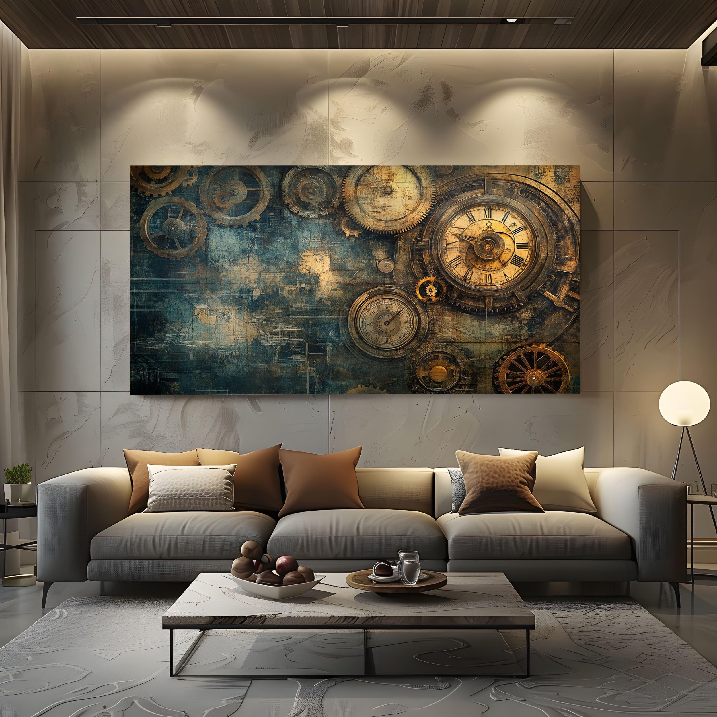 ZORYAN Quadro Moderno Camera da Letto Senza Cornice 70x140cm