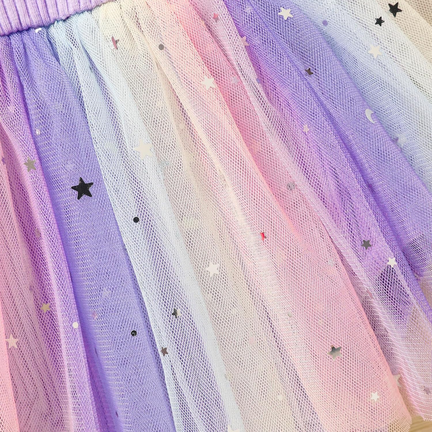 GRNSHTS Baby Girl 1st Birthday Outfits Ribbed Tulle Romper Princess Cake Smash Photo Shoot Clothes+Headband - Image 6