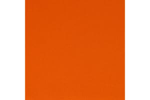 Radiant Orange Cotton Fabric for Vibrant Creations: SINGER FABRICS, 100% Cotton, Orange...