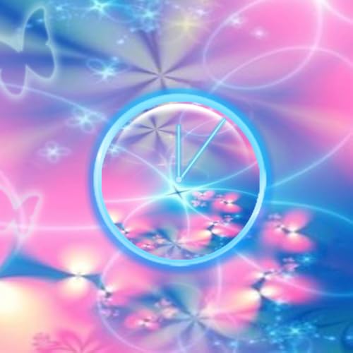 Abstract Butterfly Clock - //medicalbooks.filipinodoctors.org