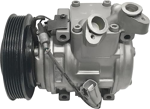 RYC Compresor de aire acondicionado automotriz y embrague de A/C GG320 (se adapta a Toyota Corolla 1.8L 1998, 1999, 2000, 2001, 2002)