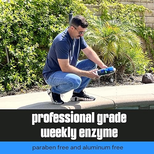 Miniatura 5 de Tratamiento enzimático para piscinas enzimas naturales semanales para piscinas funciona como un clarificador natural ecológico para piscina para