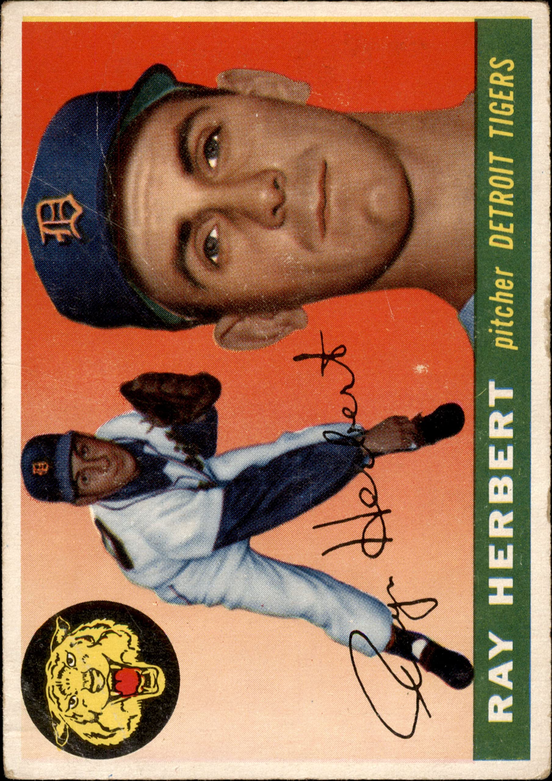 Amazon.com: 1955 Topps # 138 Ray Herbert Detroit Tigers (Baseball Card)  Dean's Cards 2 - GOOD Tigers : Collectibles & Fine Art