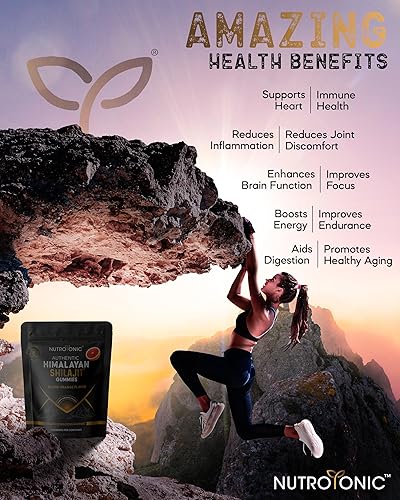 Miniatura 4 de NutroTonic Auténtico Himalaya Shilajit  Sin azúcar añadido  Endulzado con miel de manuka silvestre  Sabor a aceite de naranja sanguina orgánica
