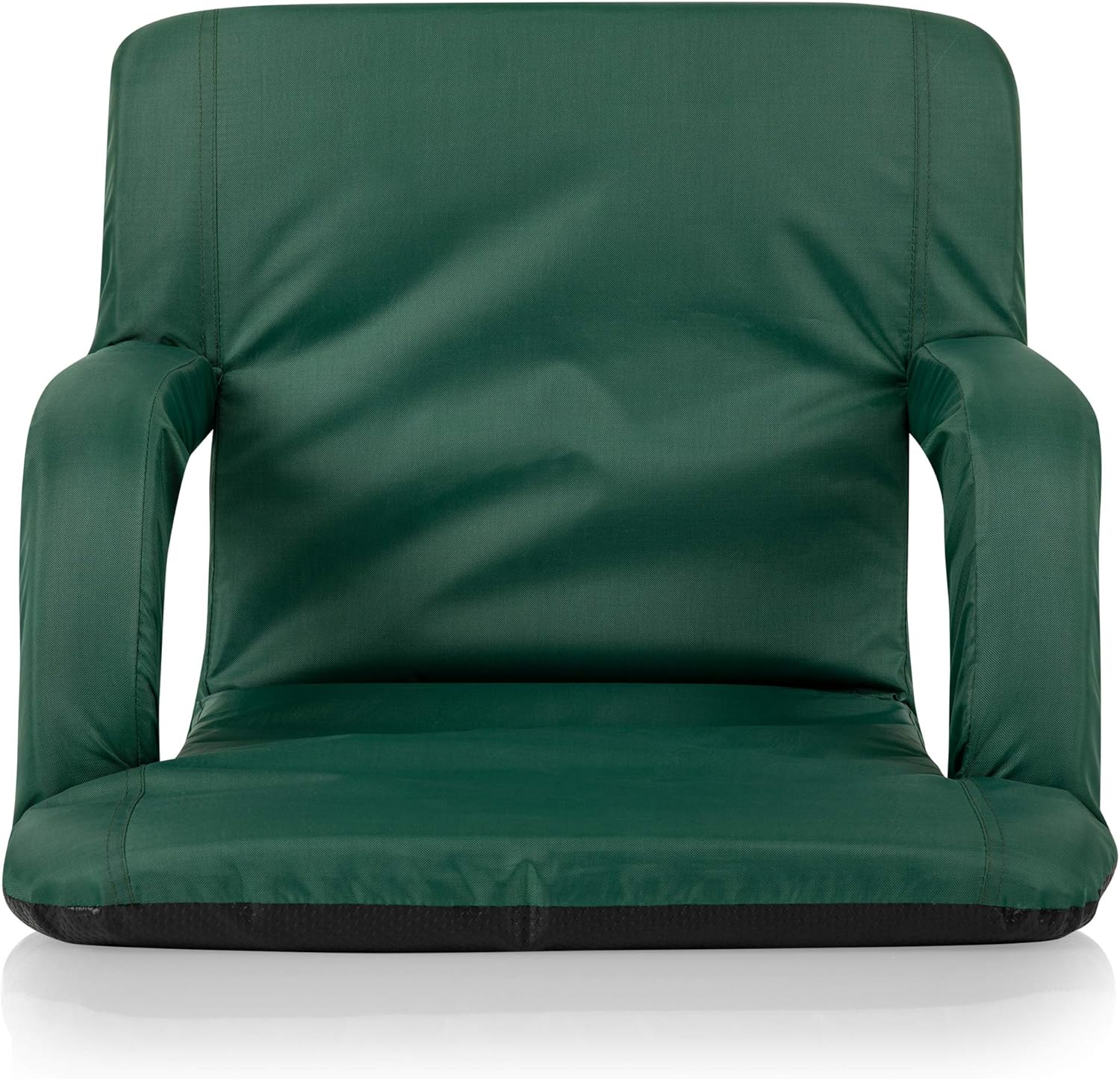 ONIVA - a Picnic Time brand Ventura Portable Reclining Stadium Seat, (Waves Collection - Gray with Vista Blue Accents) : Sports & Outdoors
