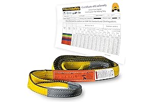 Mighty Sumo 2"x8' Nylon Web Sling (6400LBs Vertical)