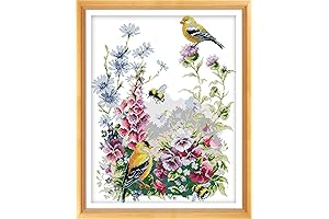 Tranquil Haven Cross Stitch Kit: Embark on a Calming Creative Journey