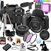 Sony ZV-E10 II Cámara mirrorless con lente 16-50mm y lentes 55-210mm + tarjeta Extreme de 128GB + estuche + micrófono + luz LED RGB + trípode + más (Paquete para creadores de contenido) (Renovado) 1