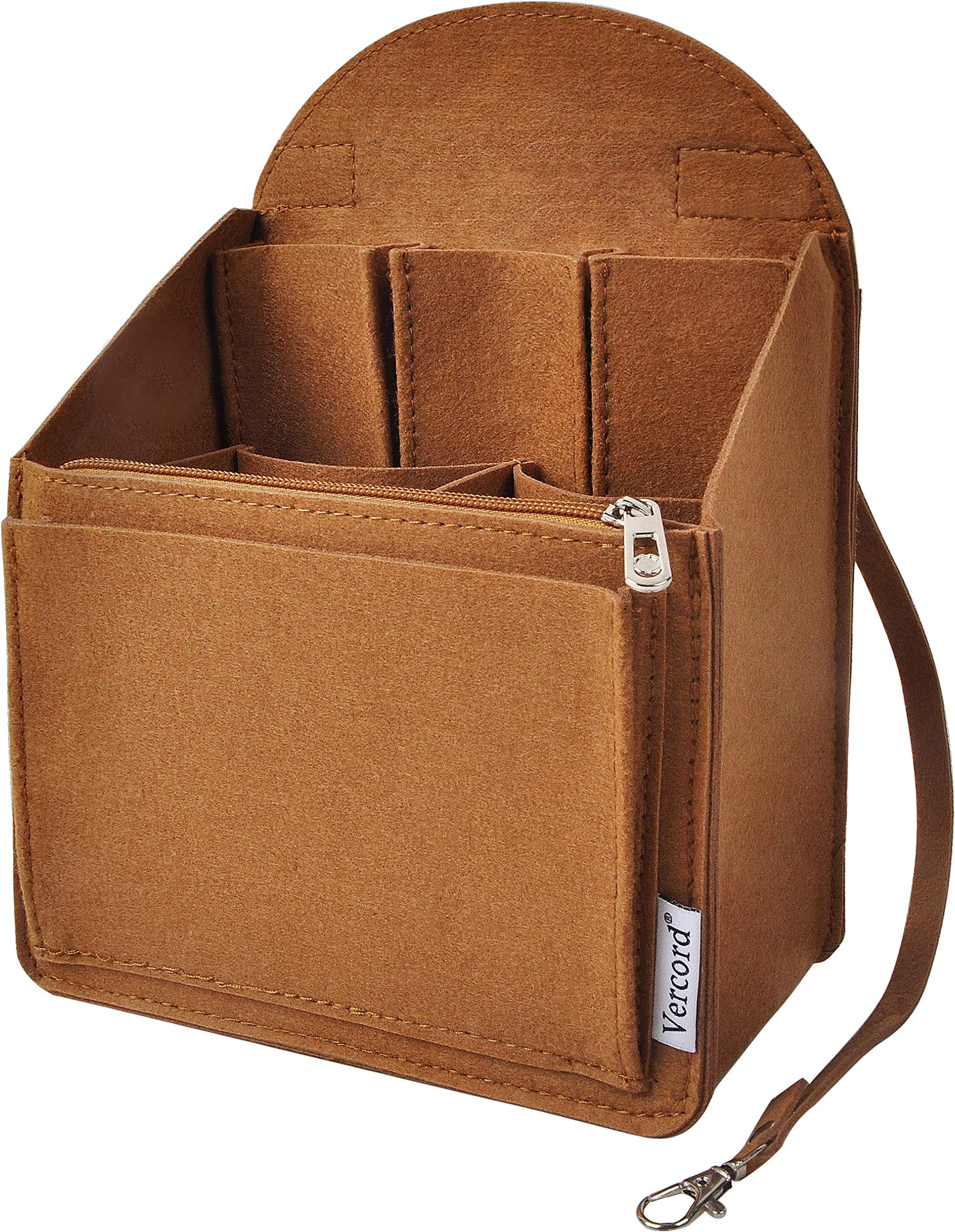 Vercord Felt Backpack Organizer Rucksack Insert Liner Inside Daypack Shoulder Bag 5 Colors 2 Size