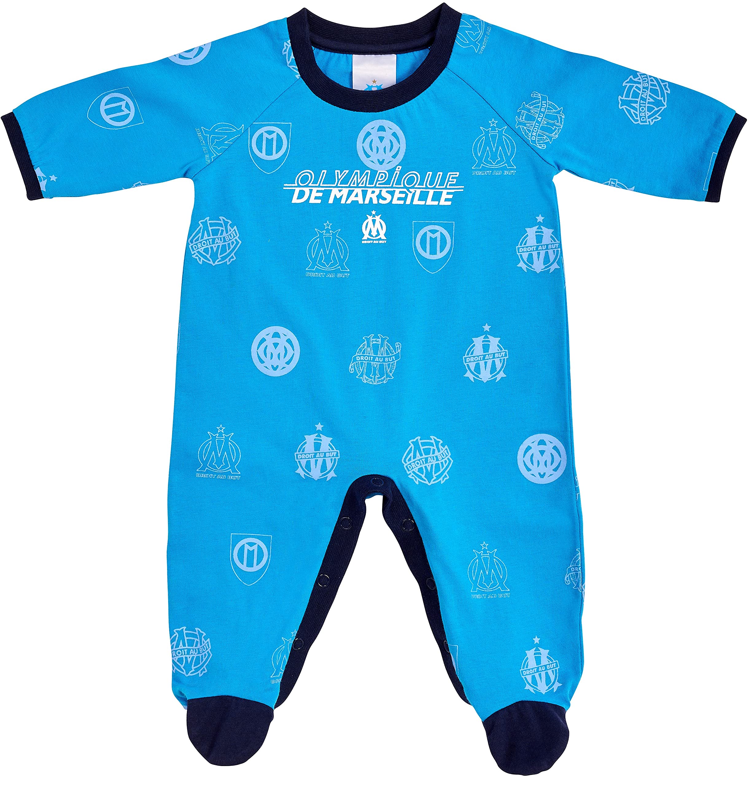 OLYMPIQUE DE MARSEILLE Grenouillère Om - Collection Officielle Taille bébé garçon