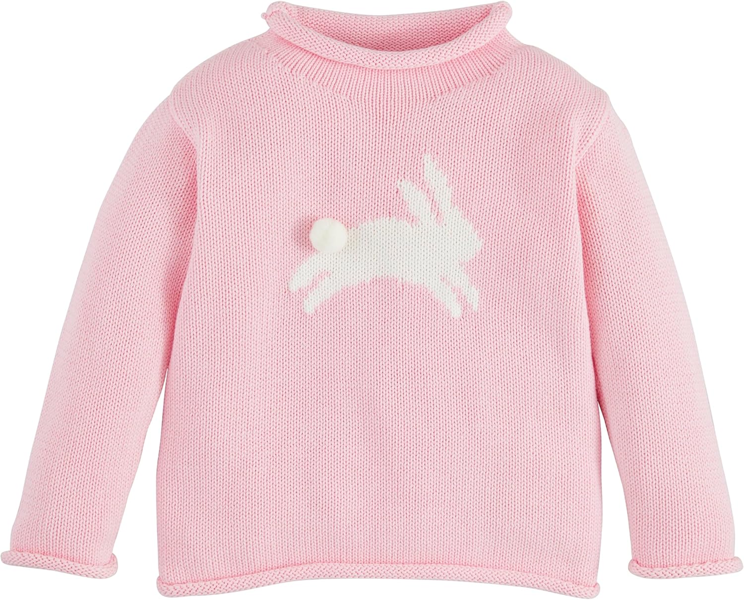 Mud Pie Baby Girls' Mud Pie Children's Bunny Rollneck Sweater