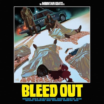 Merge Records Bleed Out por The Mountain Goats — capa do álbum