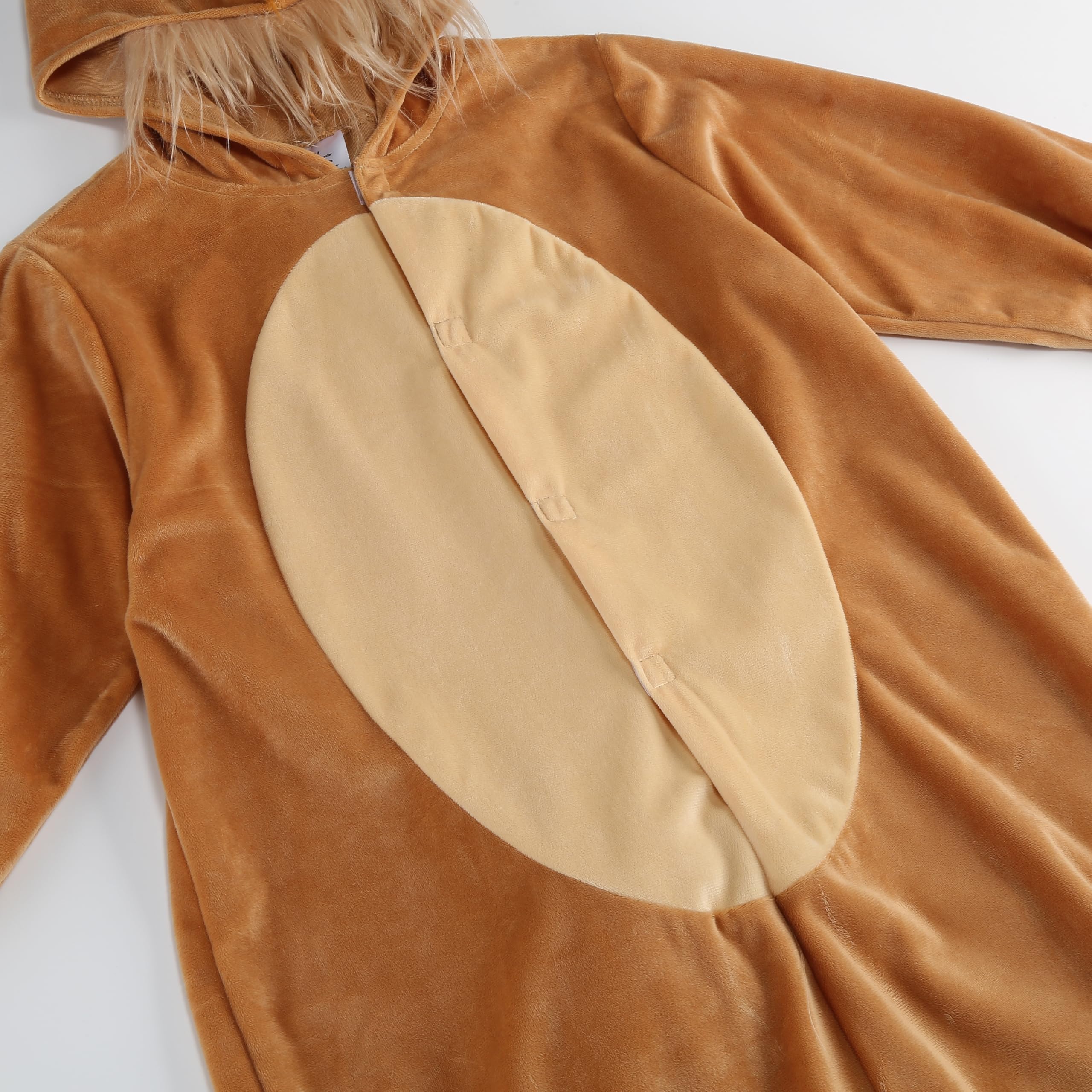 DELIVESS Kids Animal Onesie Animal Costume Kids World Book Day Halloween Costume 3-6 Years (Pony, S), S/110CM - Image 4