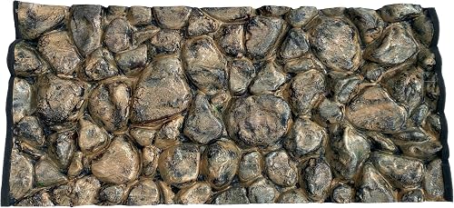 PLASTIKO - Fondo Acuario 3D I Pared Trasera 80x40 cm I Fácil de Montar y Limpiar I No Requiere Pegado I…