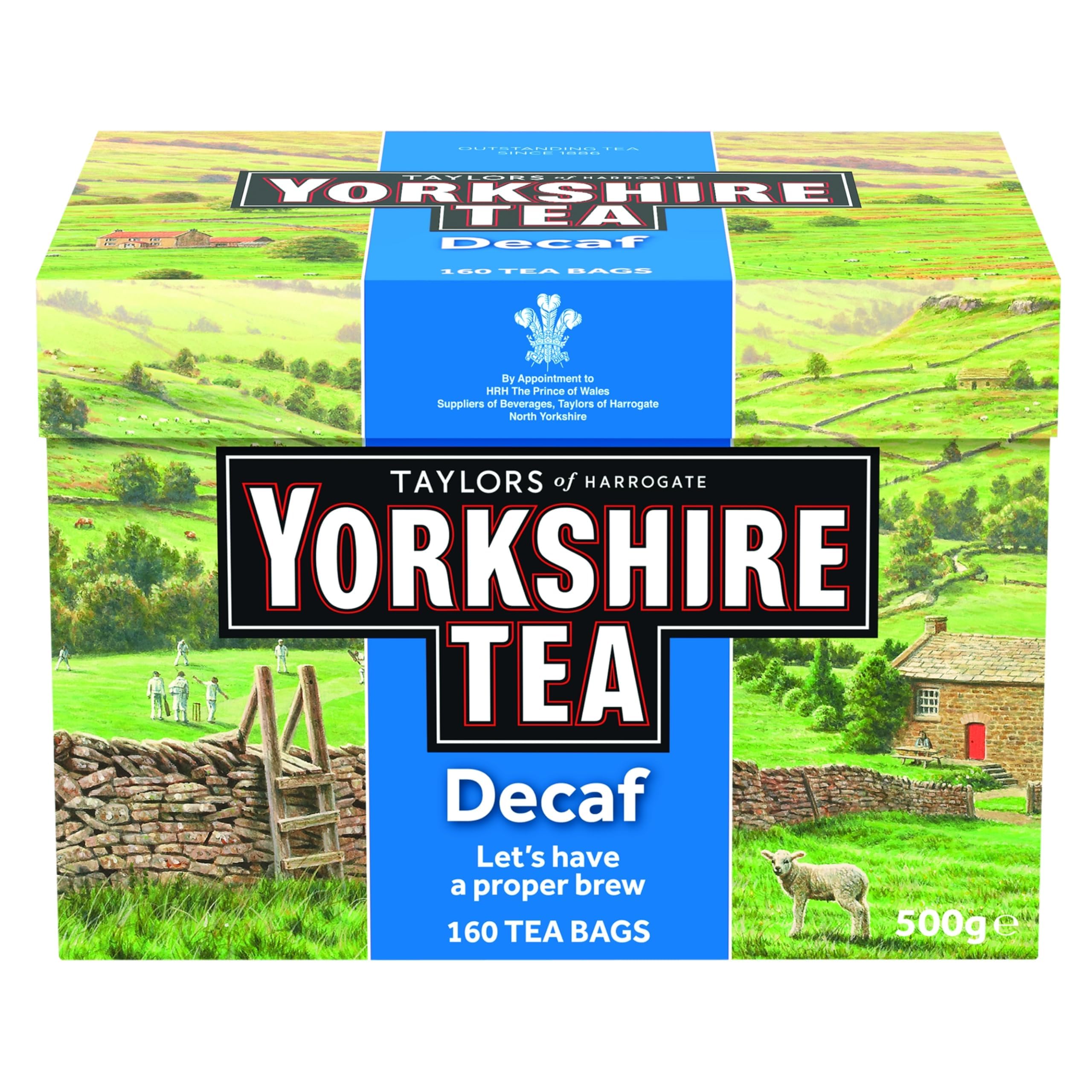 Yorkshire Tea Decaffeinated Tea, 500 g