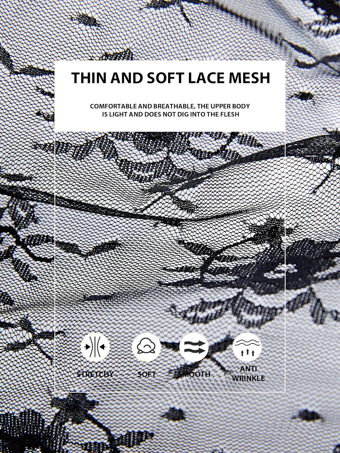 Women Lace Bolero Shrug See Through Floral Cardigan Sheer Mesh Cropped Y2K Going Out Tops - Image 5