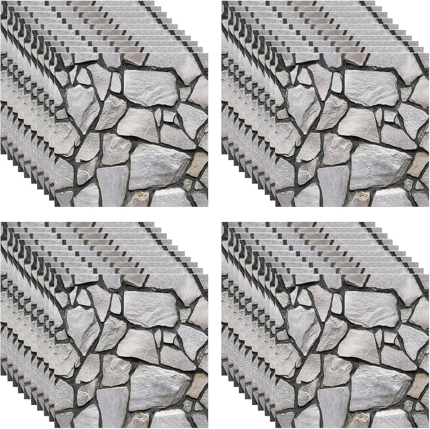 30 sztuk samoprzylepnych paneli ściennych 3D, 30 × 30 cm, samoprzylepne tapety, panele ścienne, tapety z kamienia, panele ścienne 3D, okładziny ścienne o wyglądzie kamienia, do wnętrz, wodoodporne