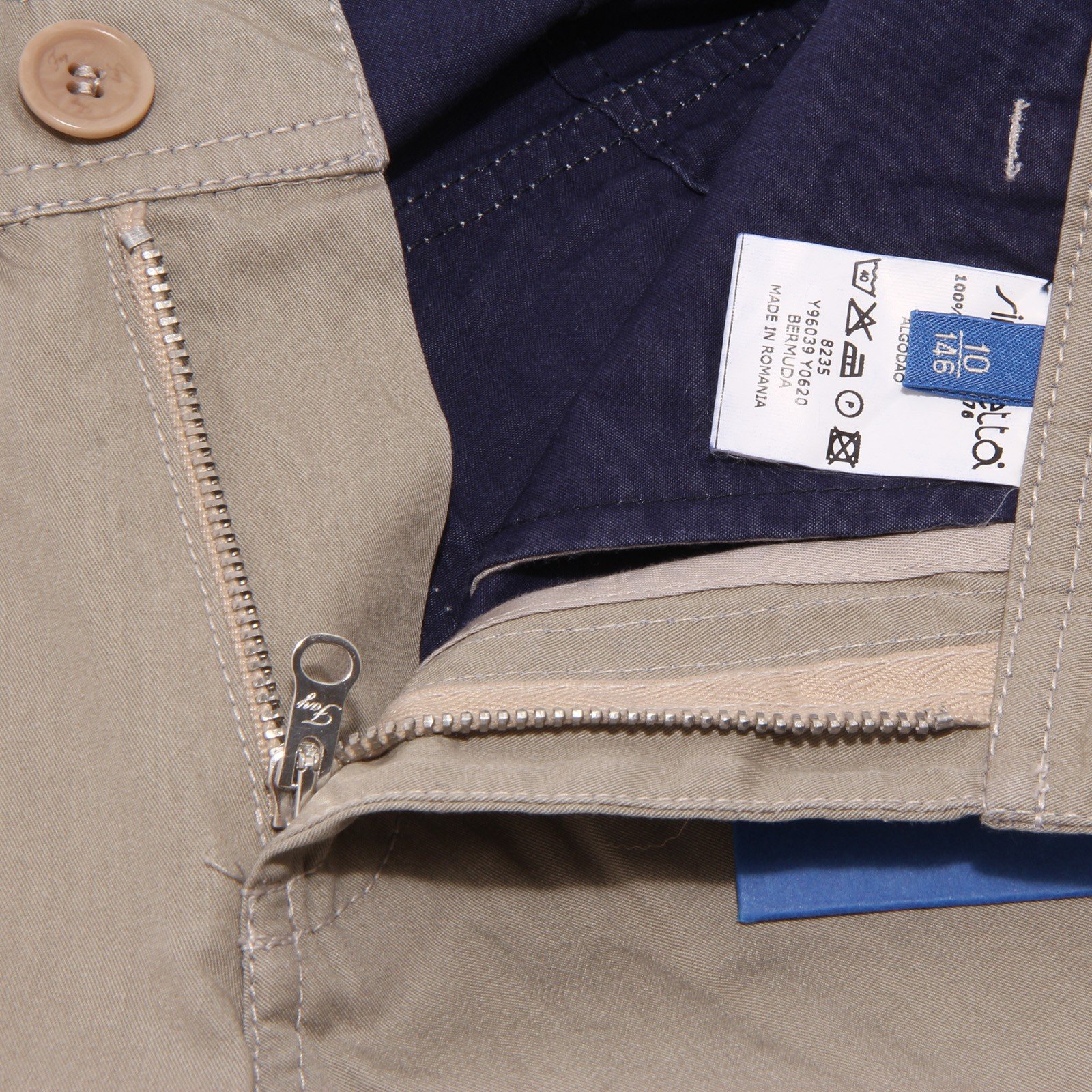 Fay 9520S Bermuda Bimbo Tortora Pantalone Corto Short Pant Kid