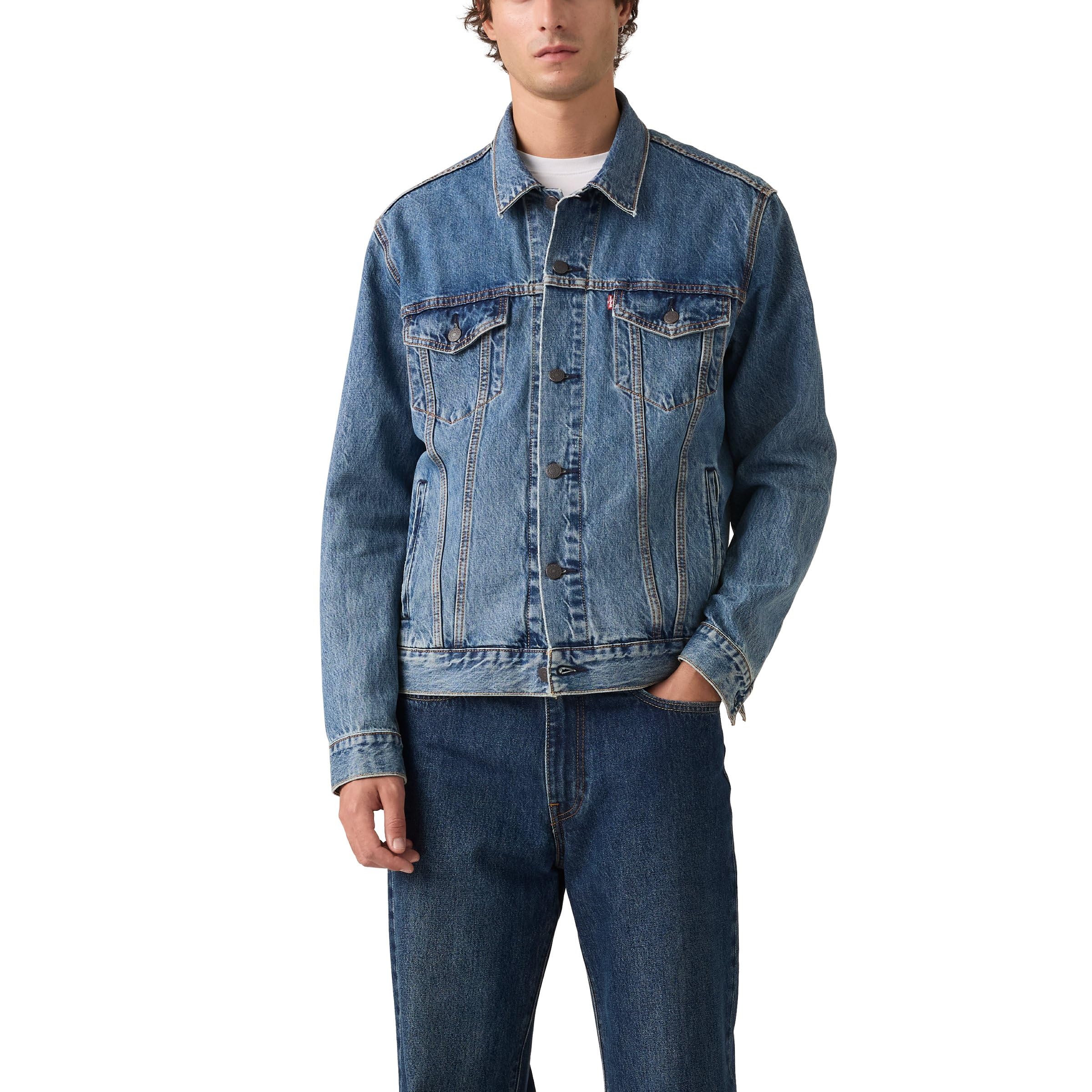 Levi's Jeansjacke Vintage Fit Trucker JKT, Gr. L, Washed Away T