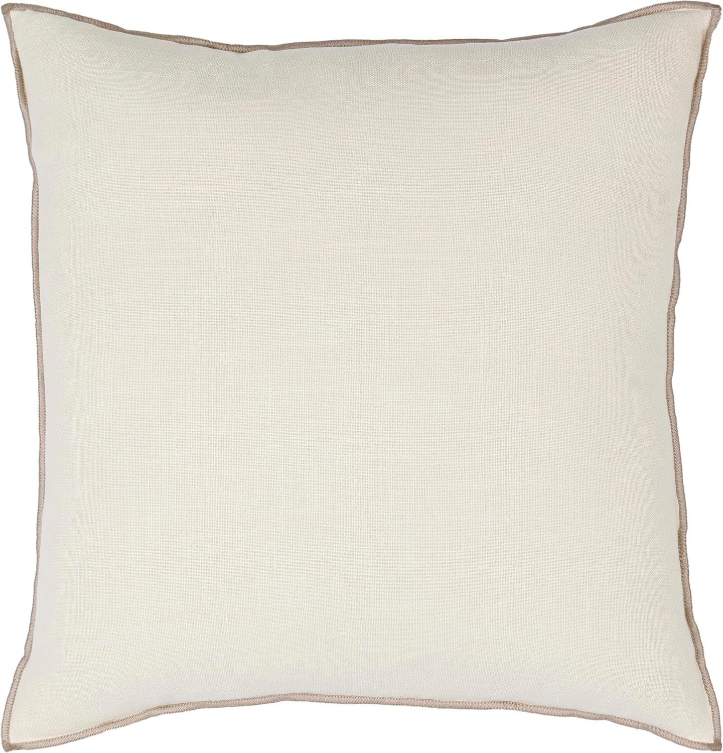 Livabliss Merrow530488 Pillow, Square, Taupe