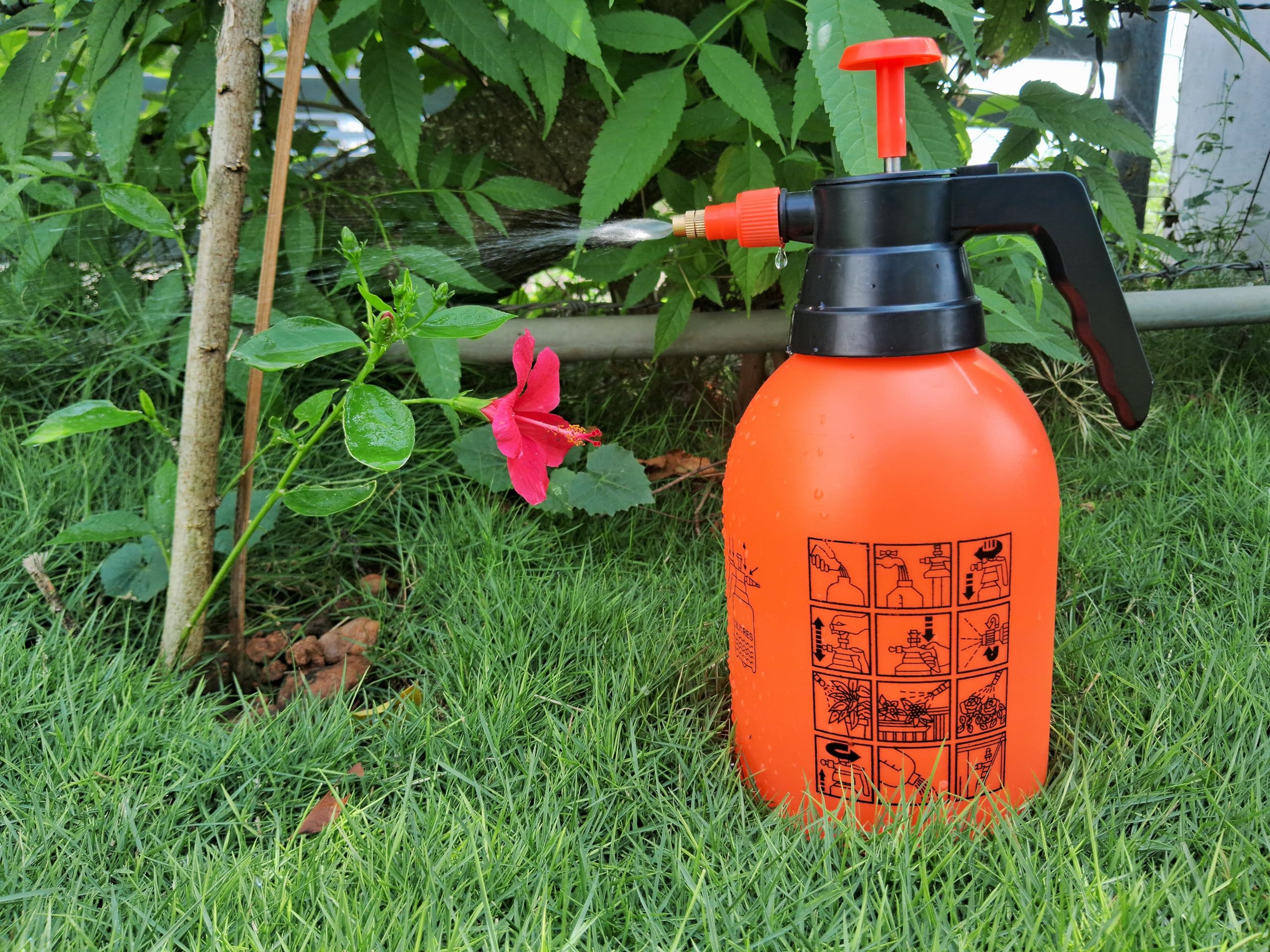 See full amazon price history chart for Sharp Garuda Garden Sprayer - 2 Litre, Home Gardening Agriculture Spray Bottles for Plant Water, Air Compressor Pressure Spray Pump for Fertilizer & Pesticide Spray (2 Litre (Orange)) Sharp Garuda Garden Sprayer - 2 Litre, Home Gardening Agriculture Spray Bottles for Plant Water, Air Compressor Pressure Spray Pump for Fertilizer & Pesticide Spray (2 Litre (Orange)) (B0CTHQZWP7) Amazon Price History, Amazon Price Tracker